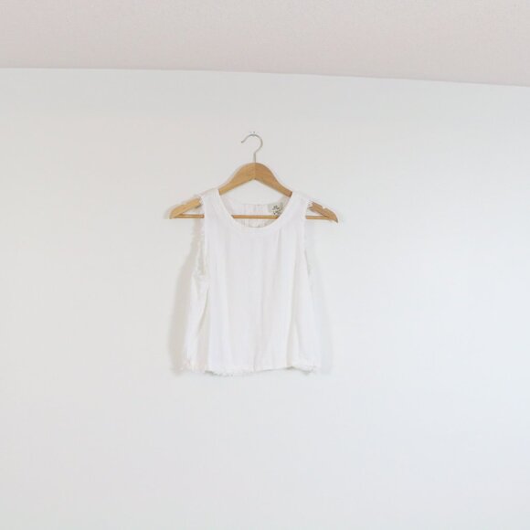 *Thread + Supply White Tank Blouse - Picture 4 of 8